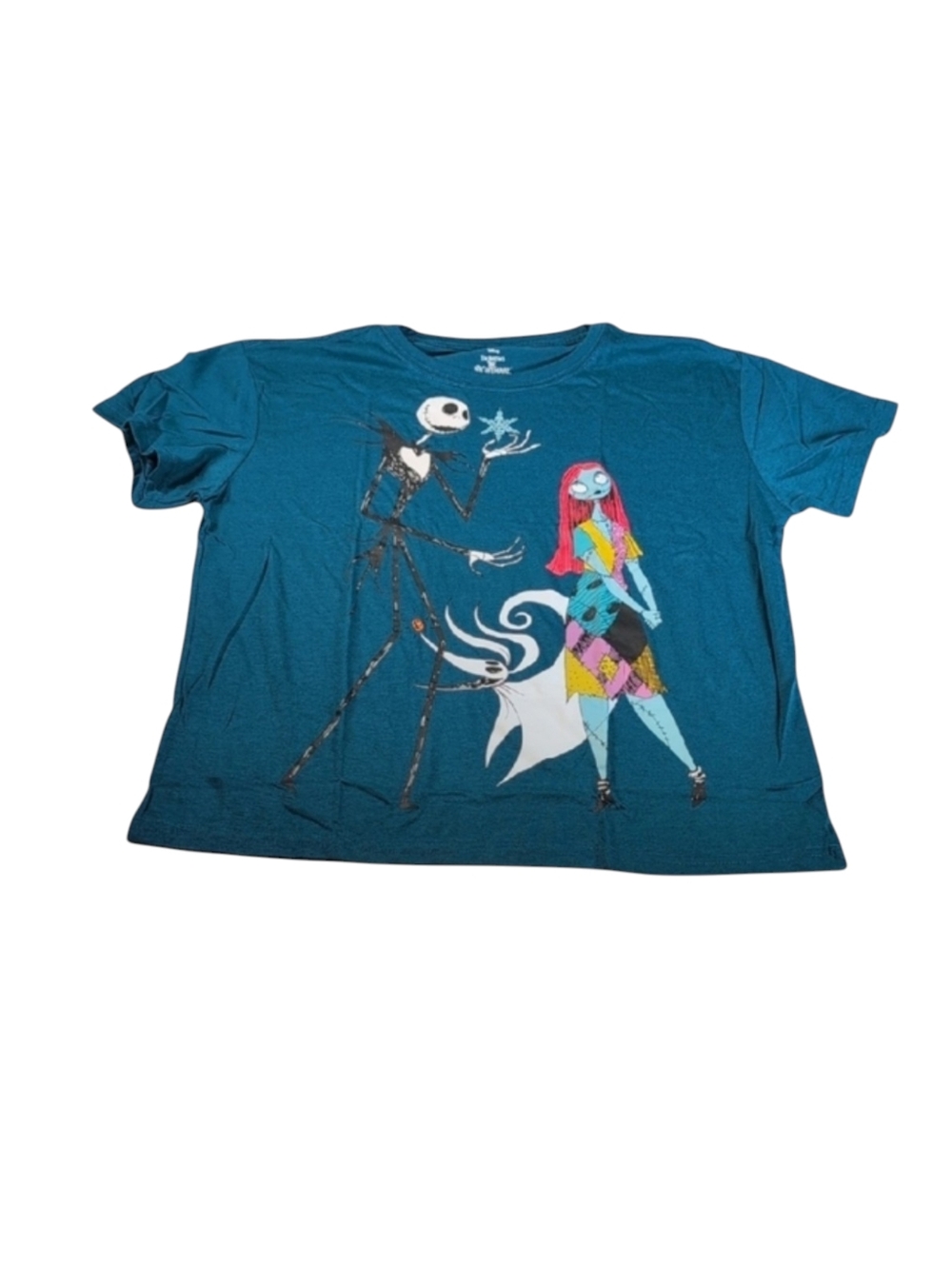 The Nightmare Before Christmas Teal T-Shirt Size XL